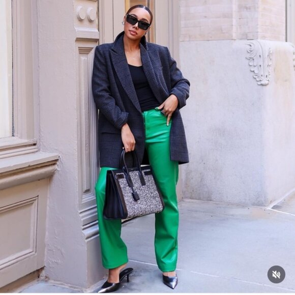 ZARA DISTRESSED EFFECT HEELED MULE - Picture 4 of 4